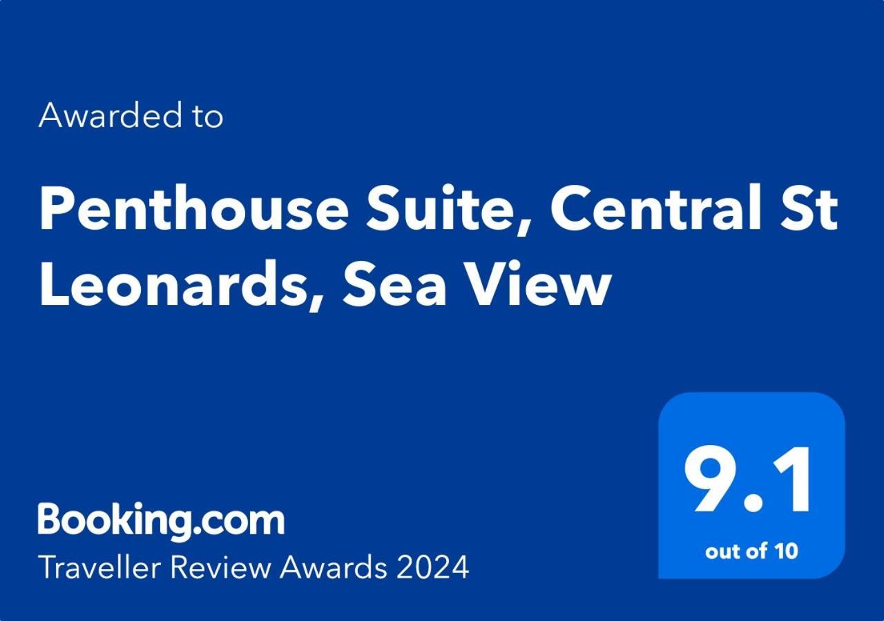 Penthouse Suite, Sea View, Close To Shops, Beach And Train St Leonards-on-Sea מראה חיצוני תמונה